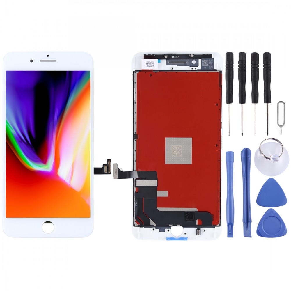 Original LCD Screen and Digitizer Full Assembly for iPhone 8 Plus(White) iPhone Replacement Parts Apple iPhone 8 Plus